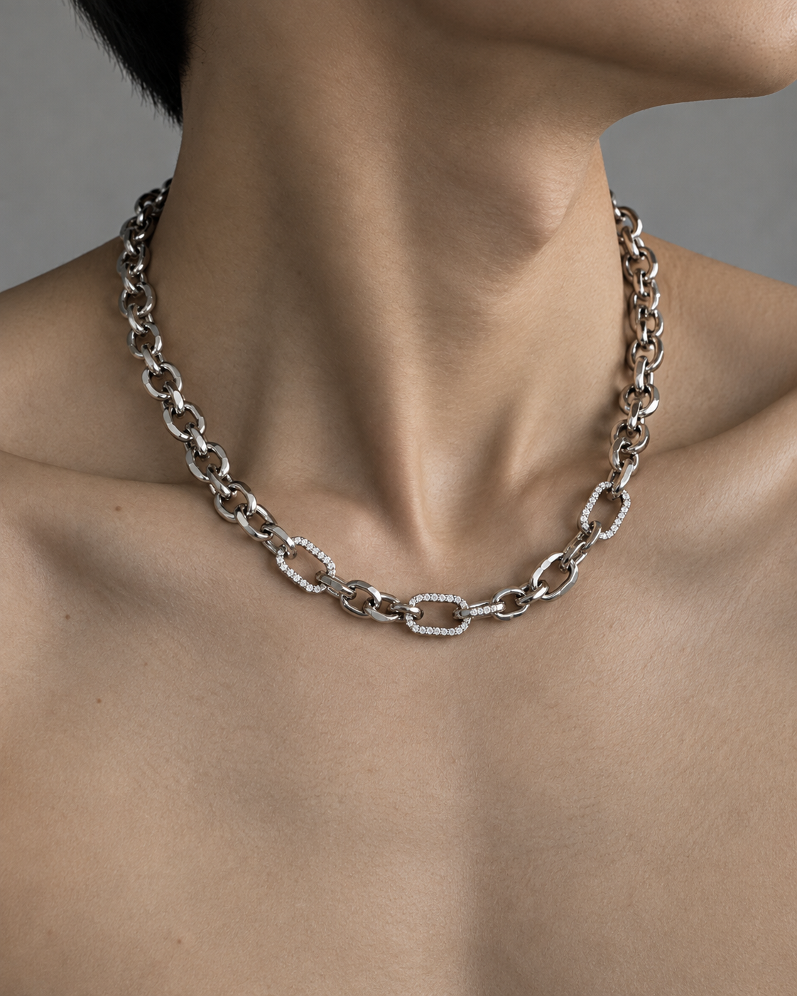Crystal Link Necklace