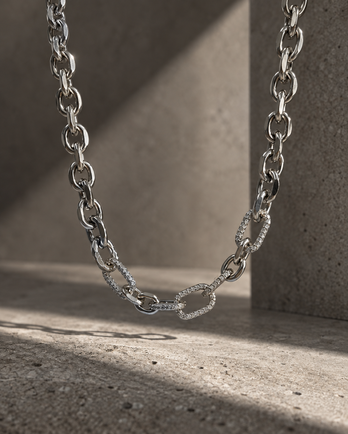 Crystal Link Necklace